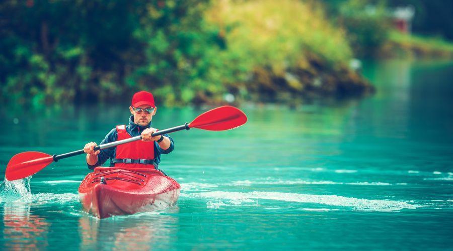 kayaking